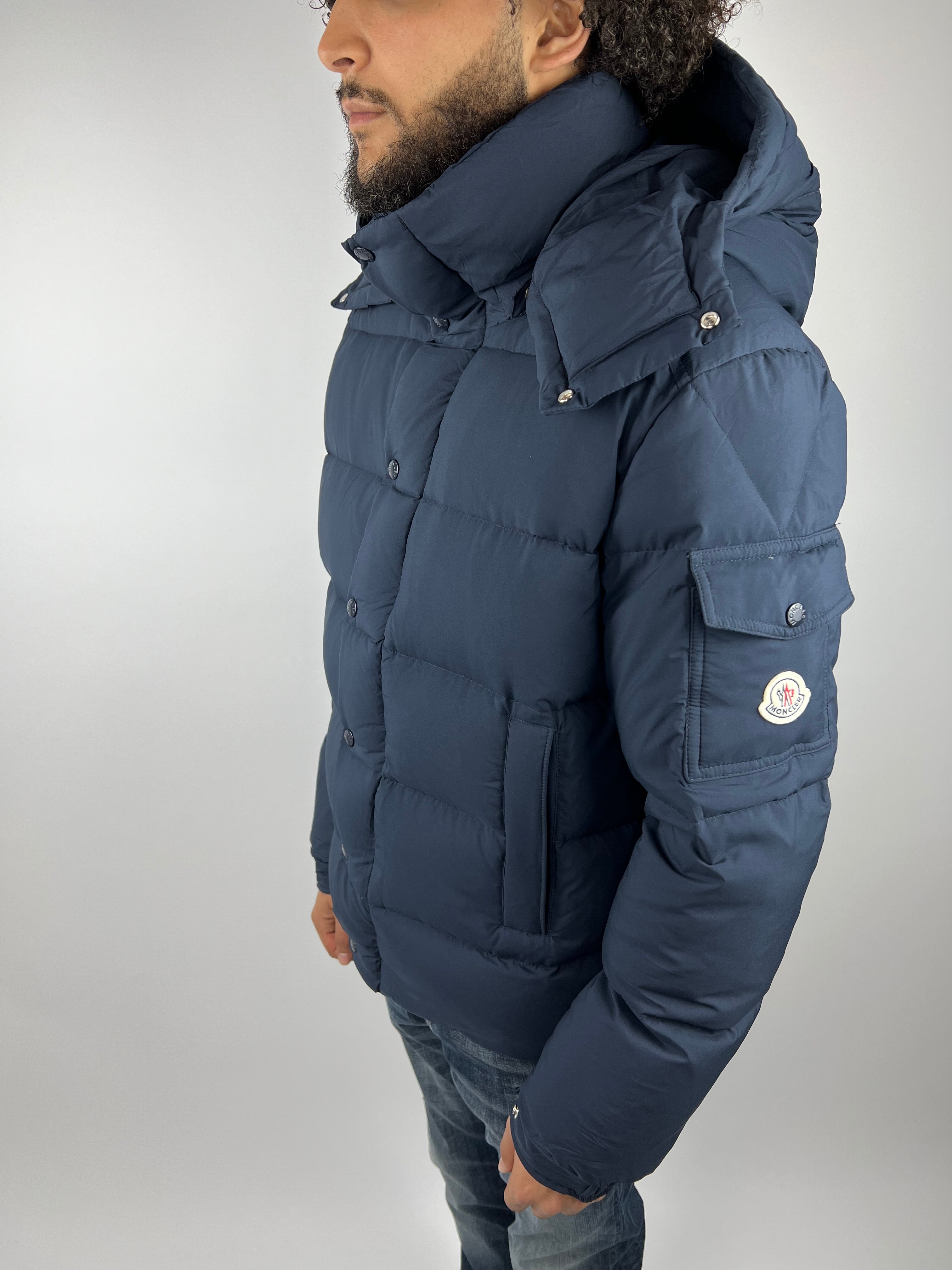 Moncler vezere jas Blauw (NFC SCAN)