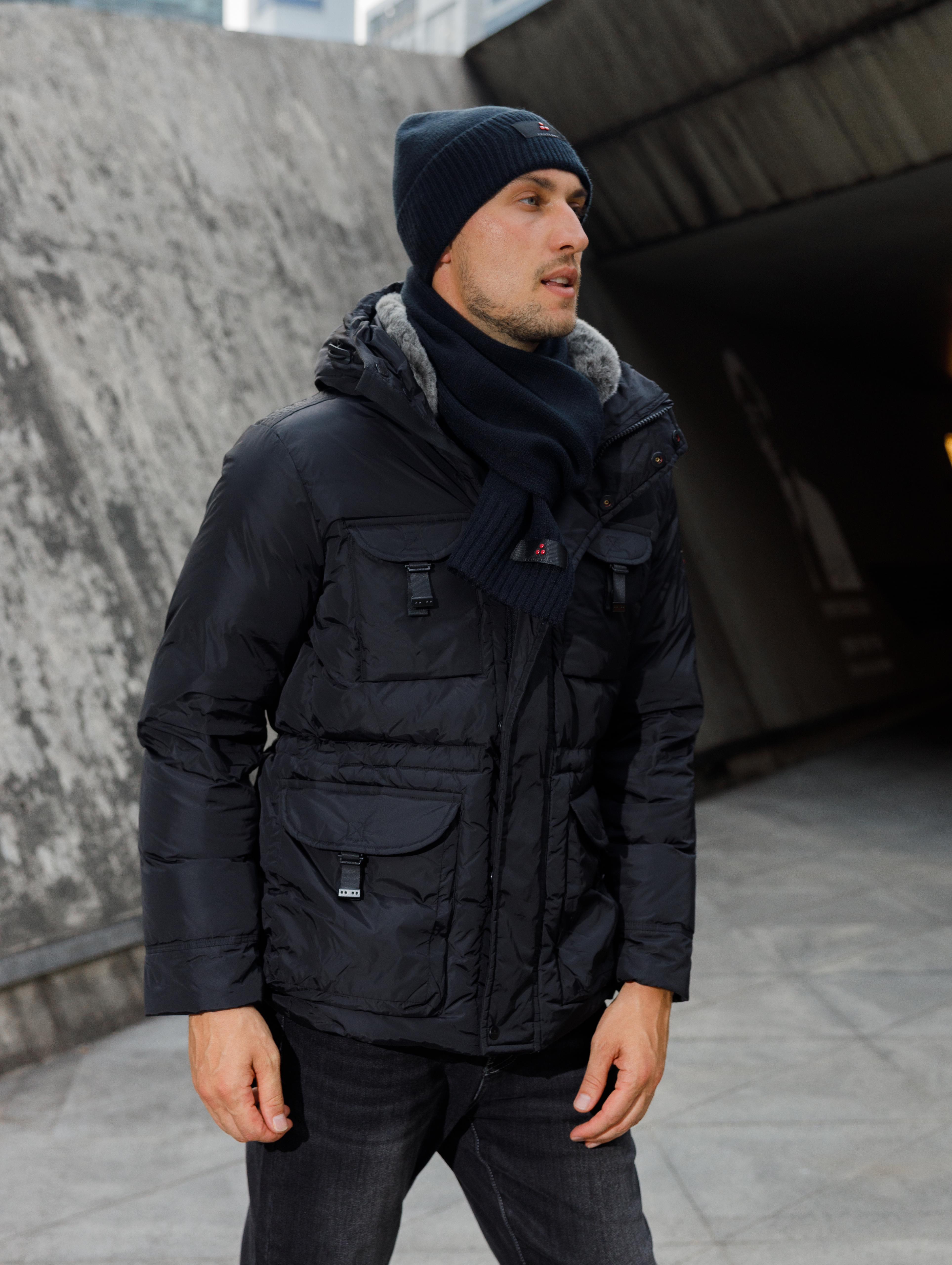 Peuterey Aiptek Fur Parka Black