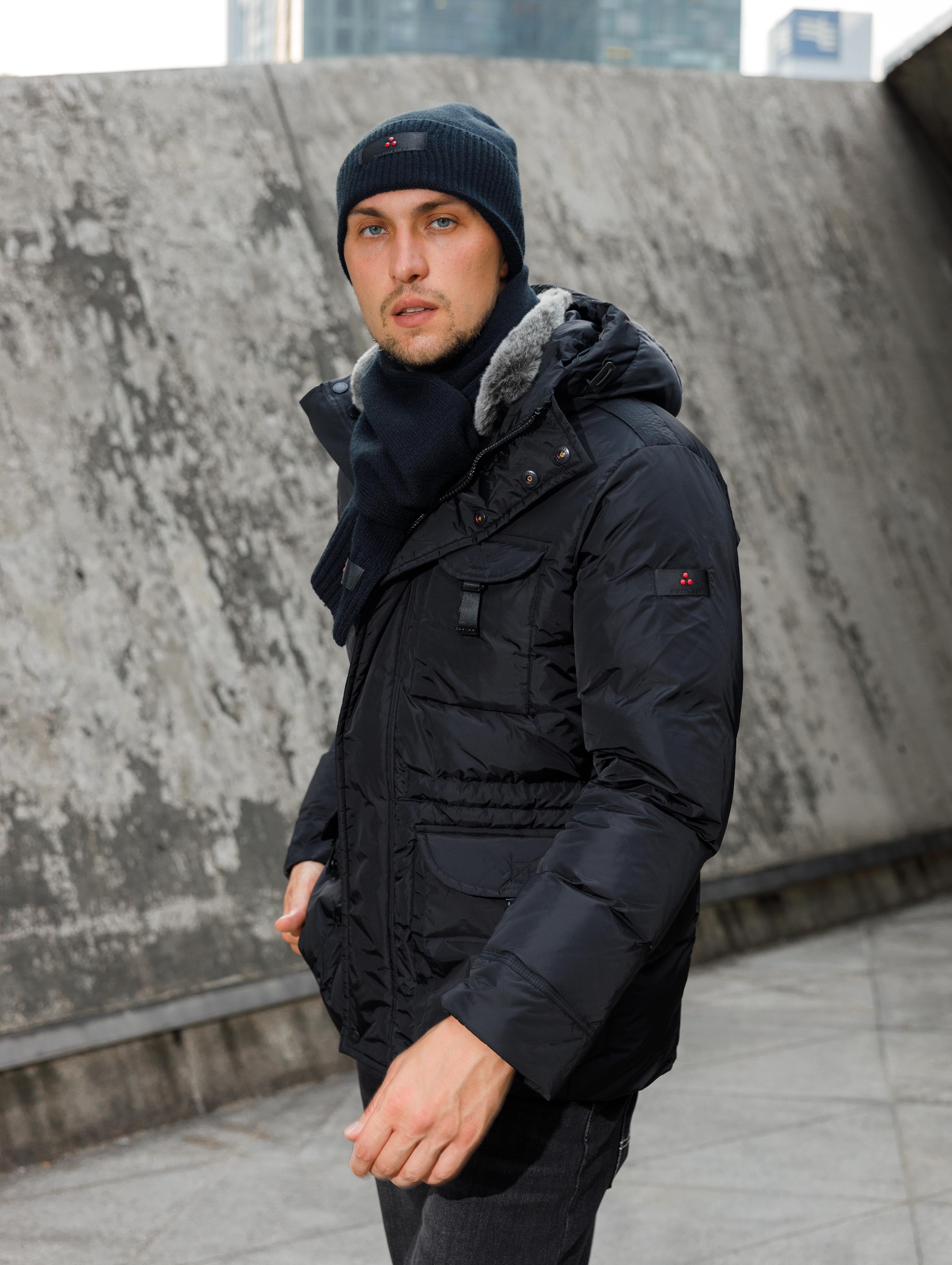 Peuterey Aiptek Fur Parka Black