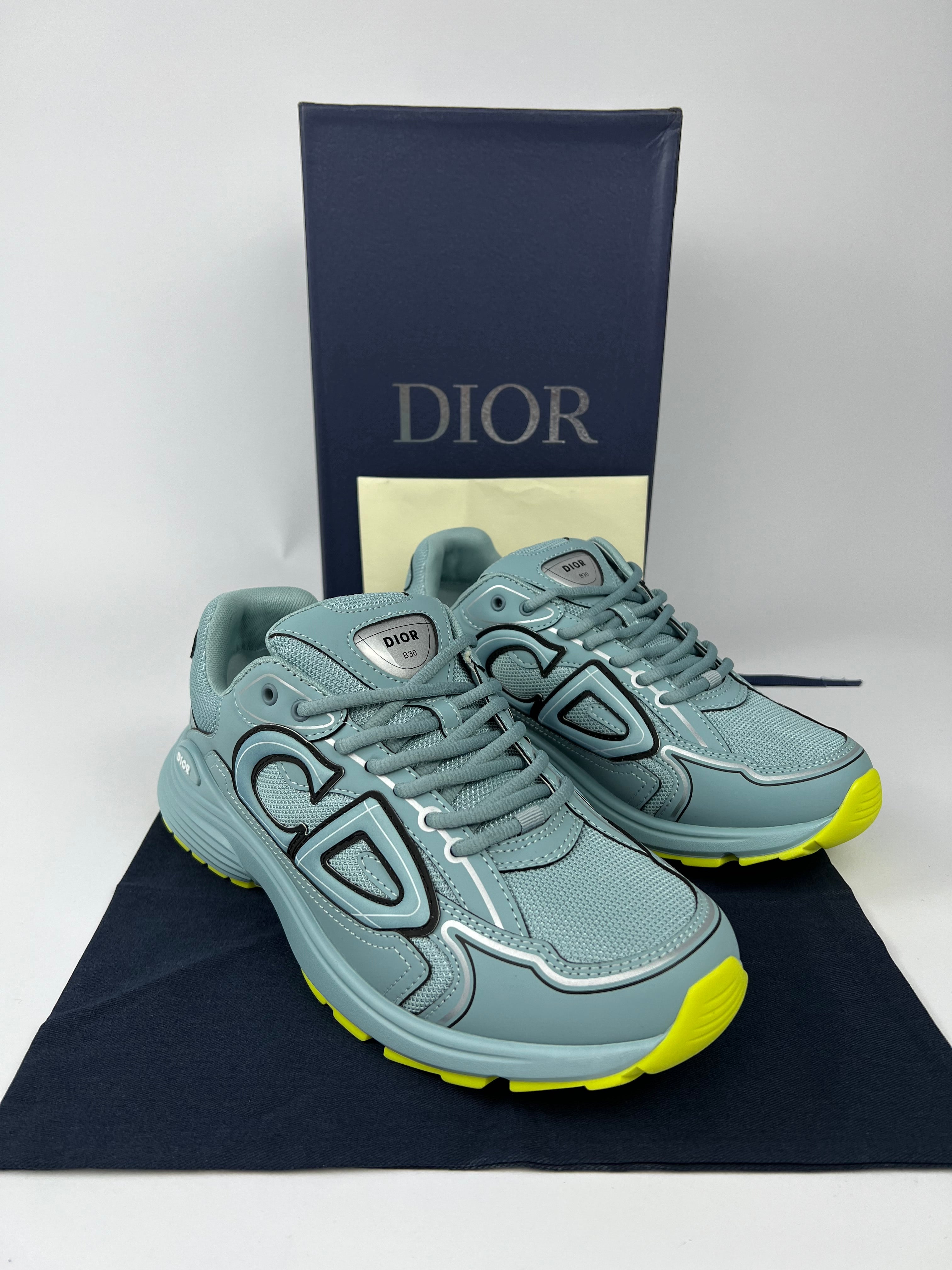 Dior B30 Sneaker Mesh blauw