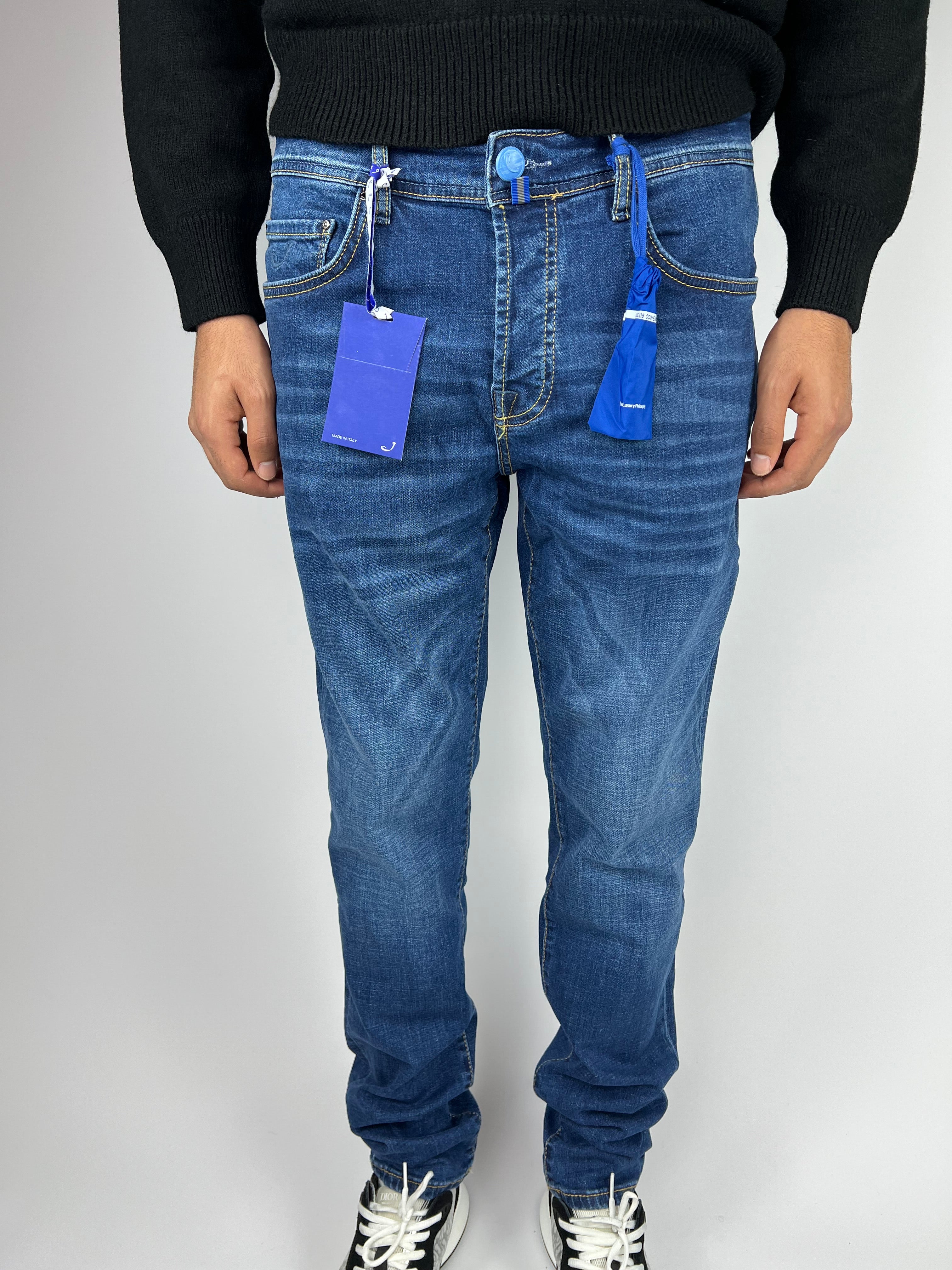 Jacob cohën Jeans donkerblauw