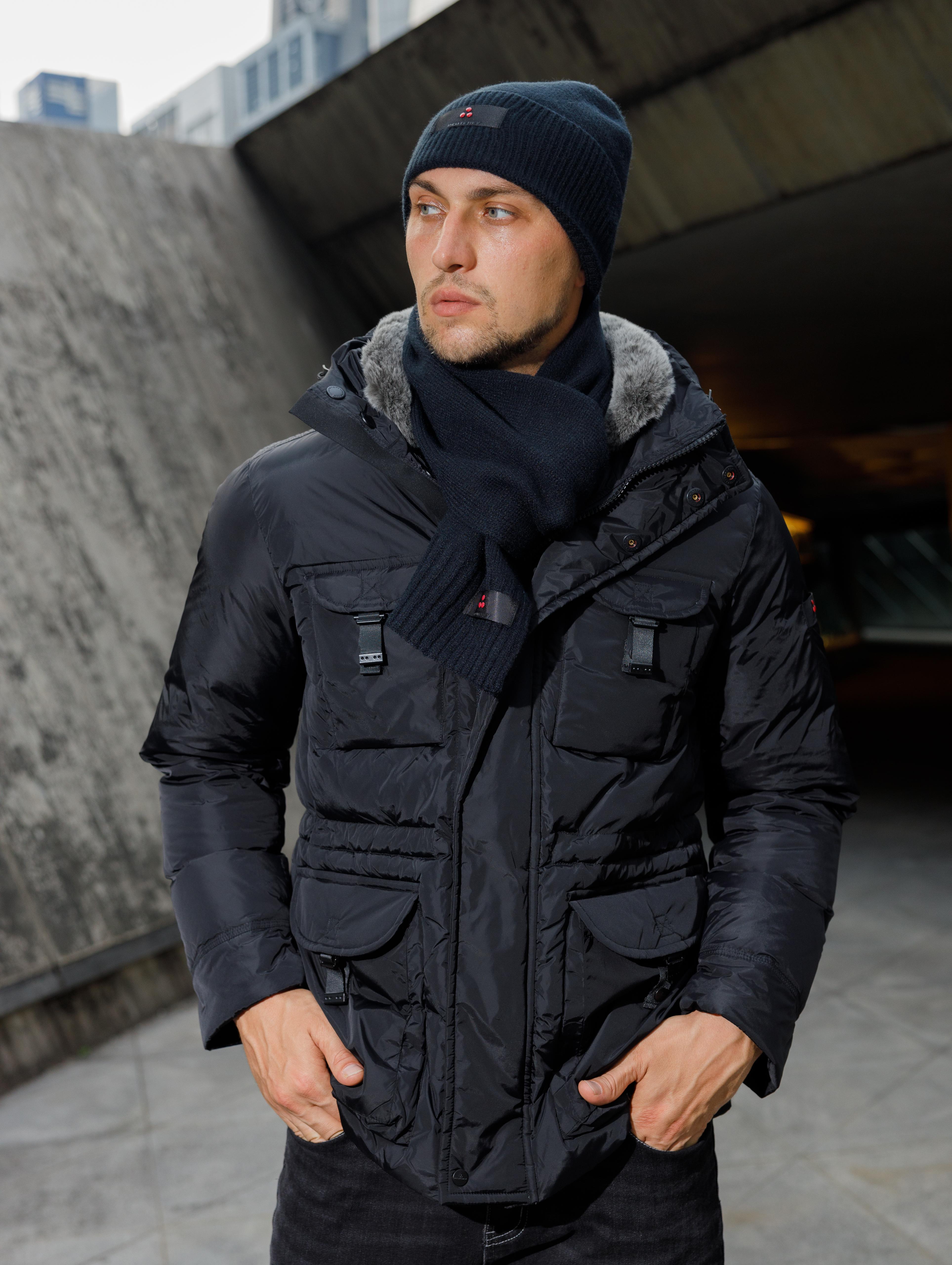 Peuterey Aiptek Fur Parka Black