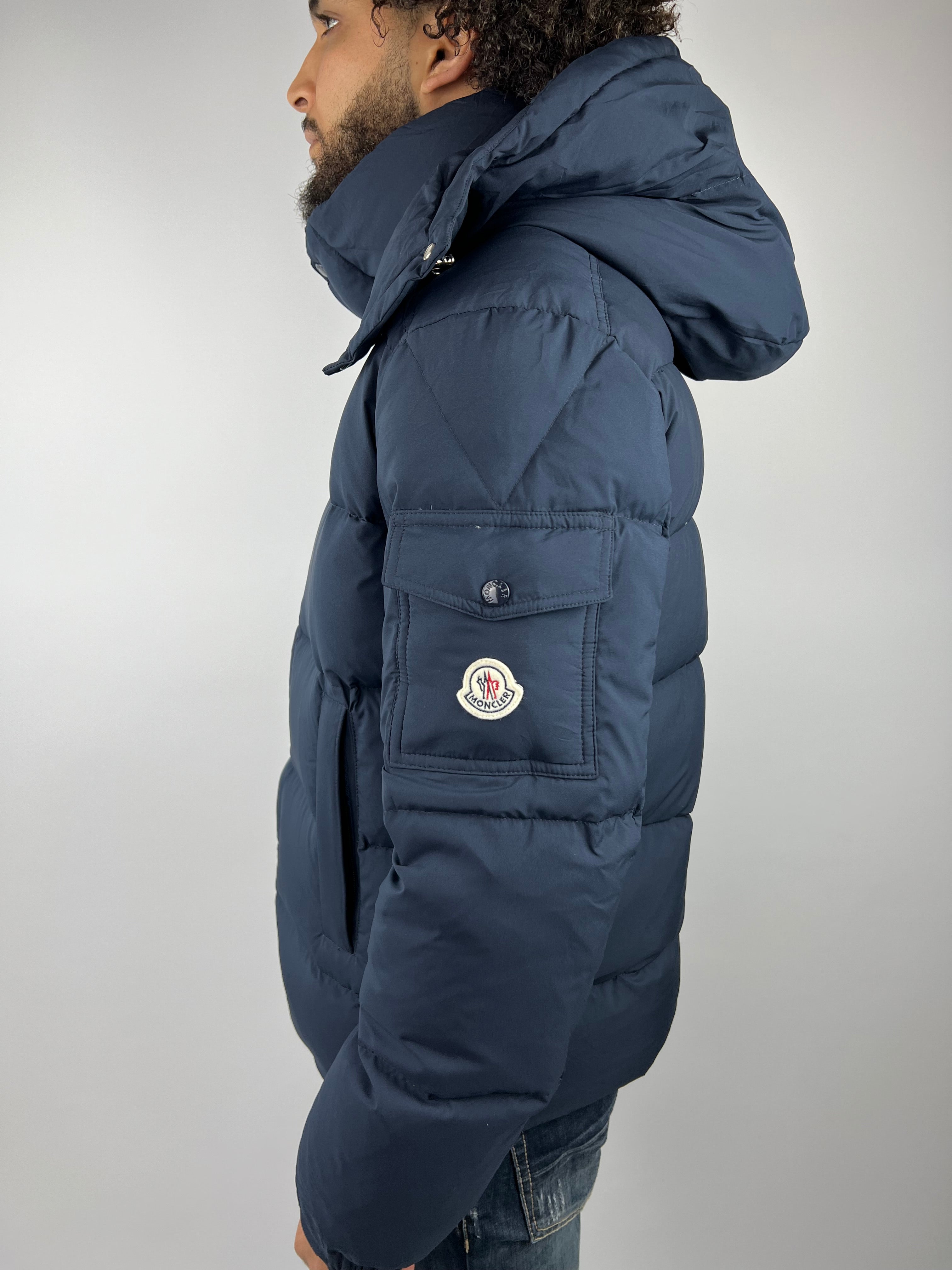 Moncler vezere jas Blauw (NFC SCAN)