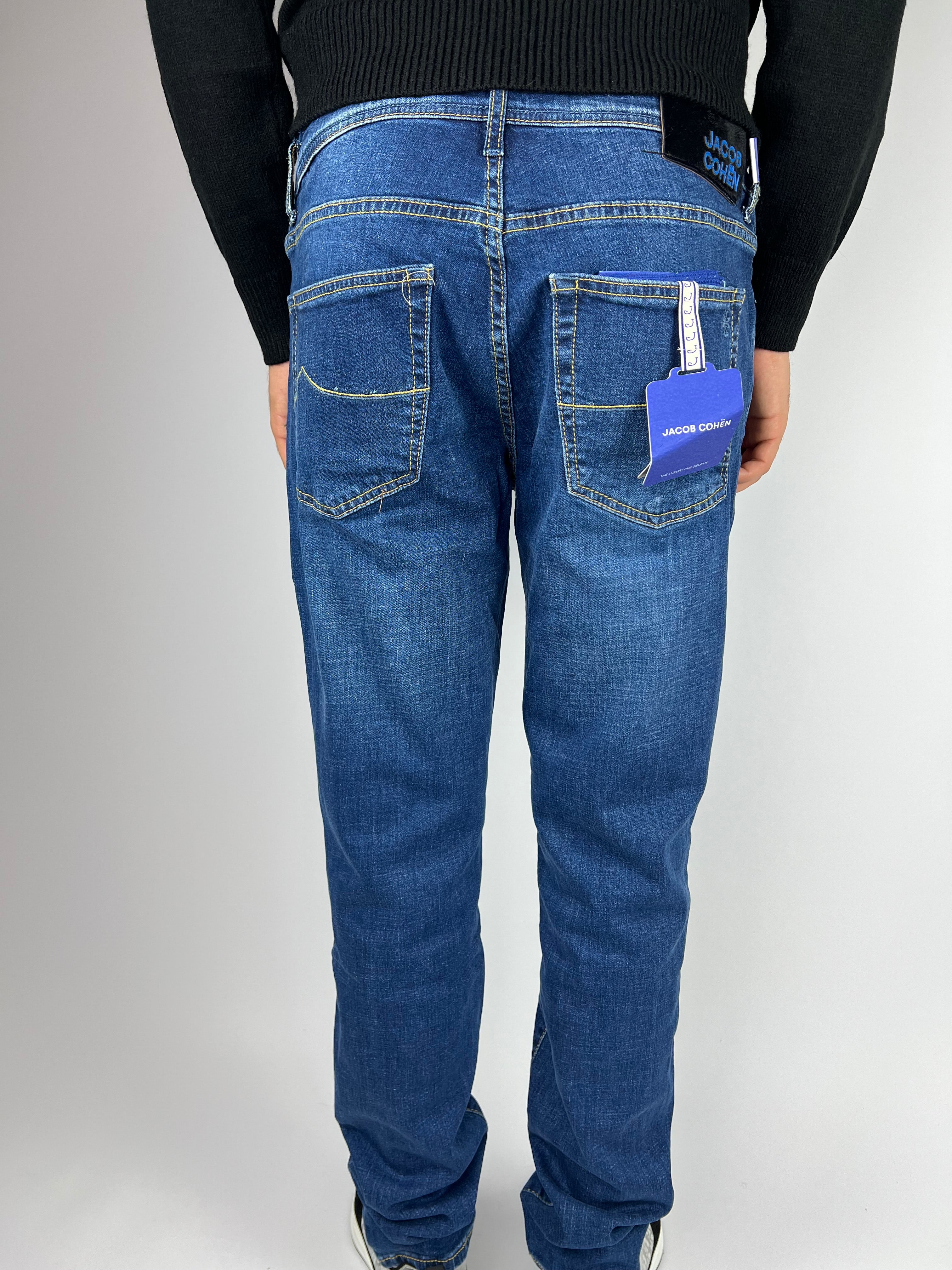 Jacob cohën Jeans donkerblauw