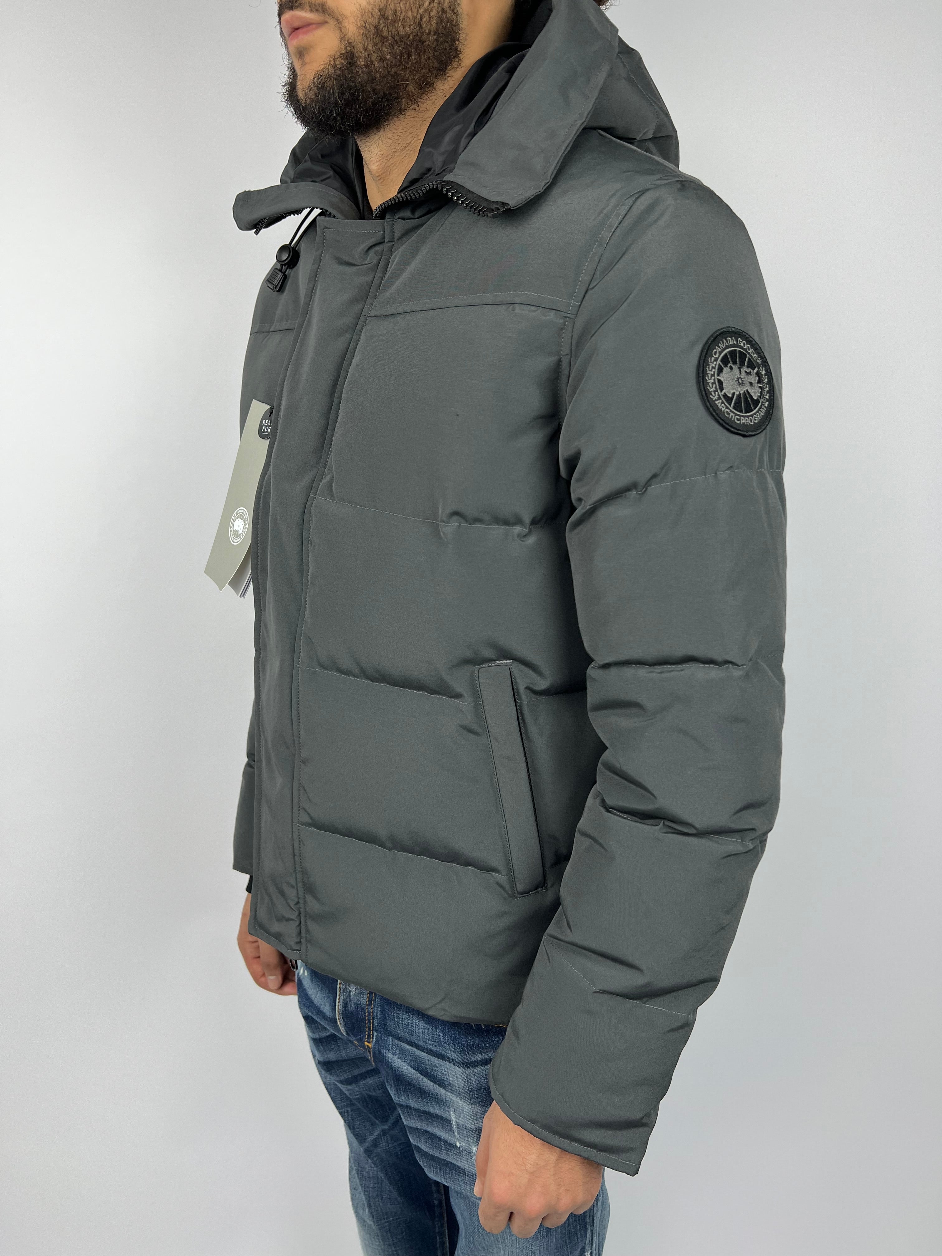 Canada Goose Mac Millan Grijs Black Logo