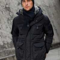 Peuterey Aiptek Fur Parka Black