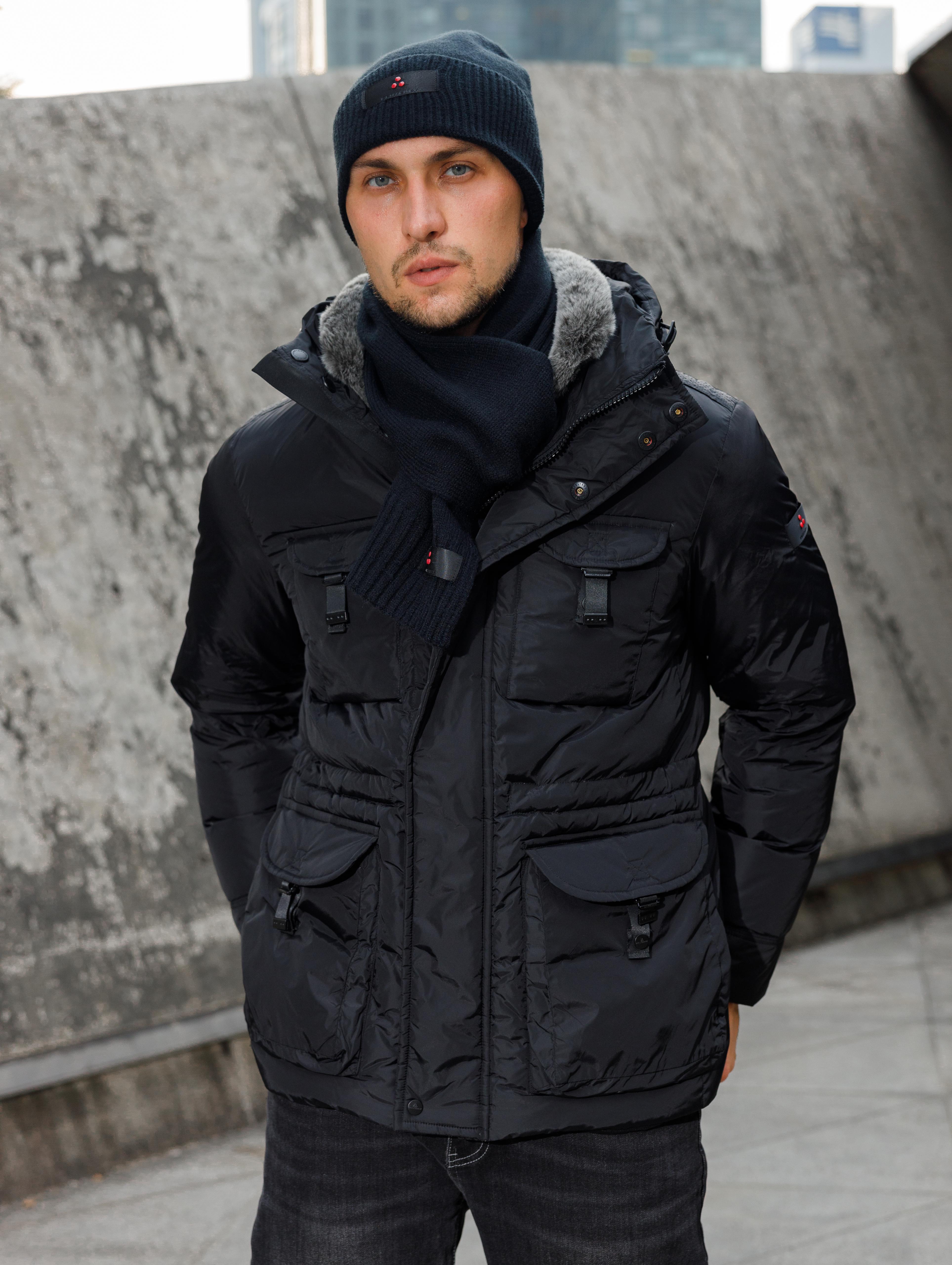 Peuterey Aiptek Fur Parka Black