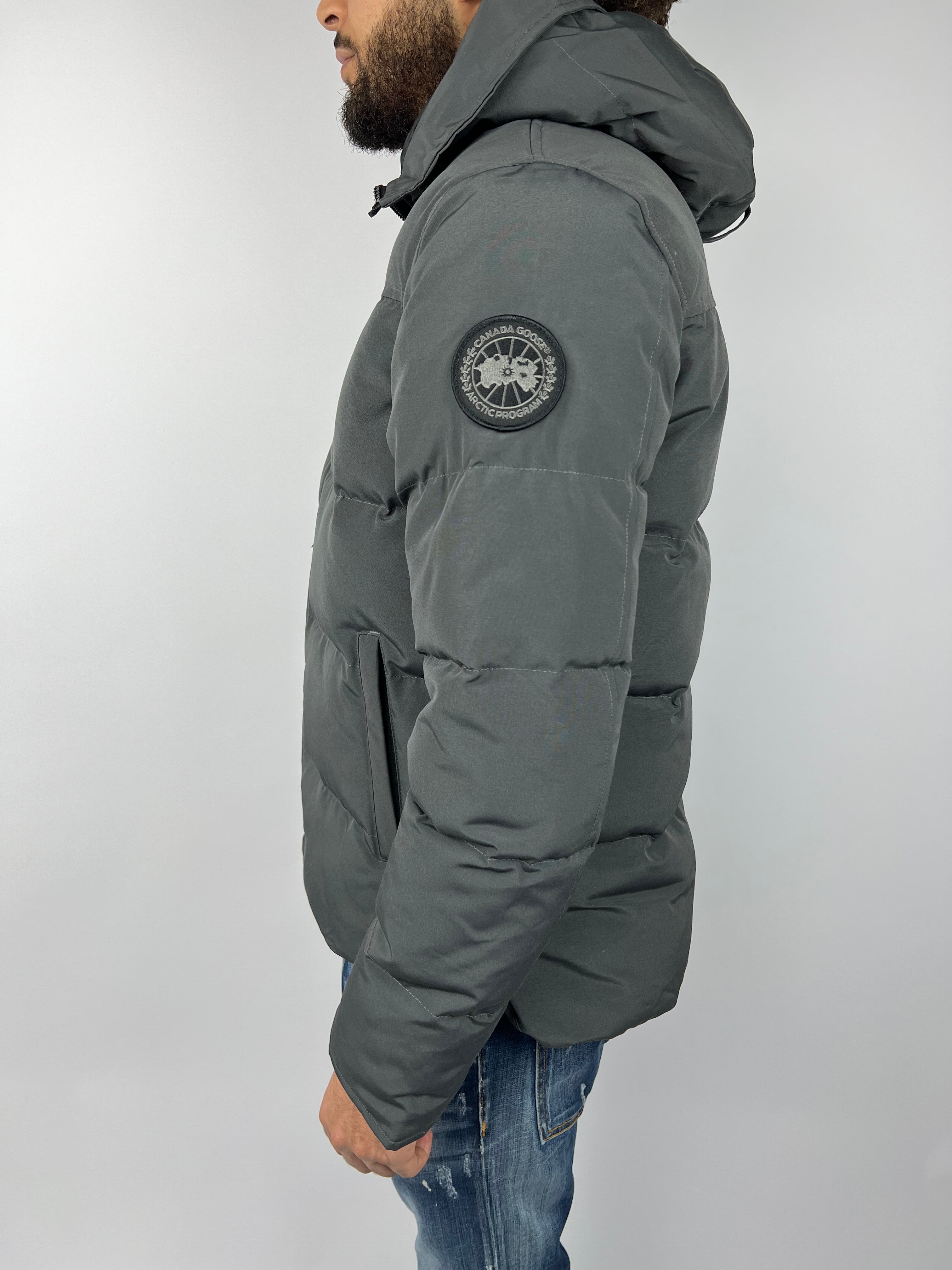 Canada Goose Mac Millan Grijs Black Logo