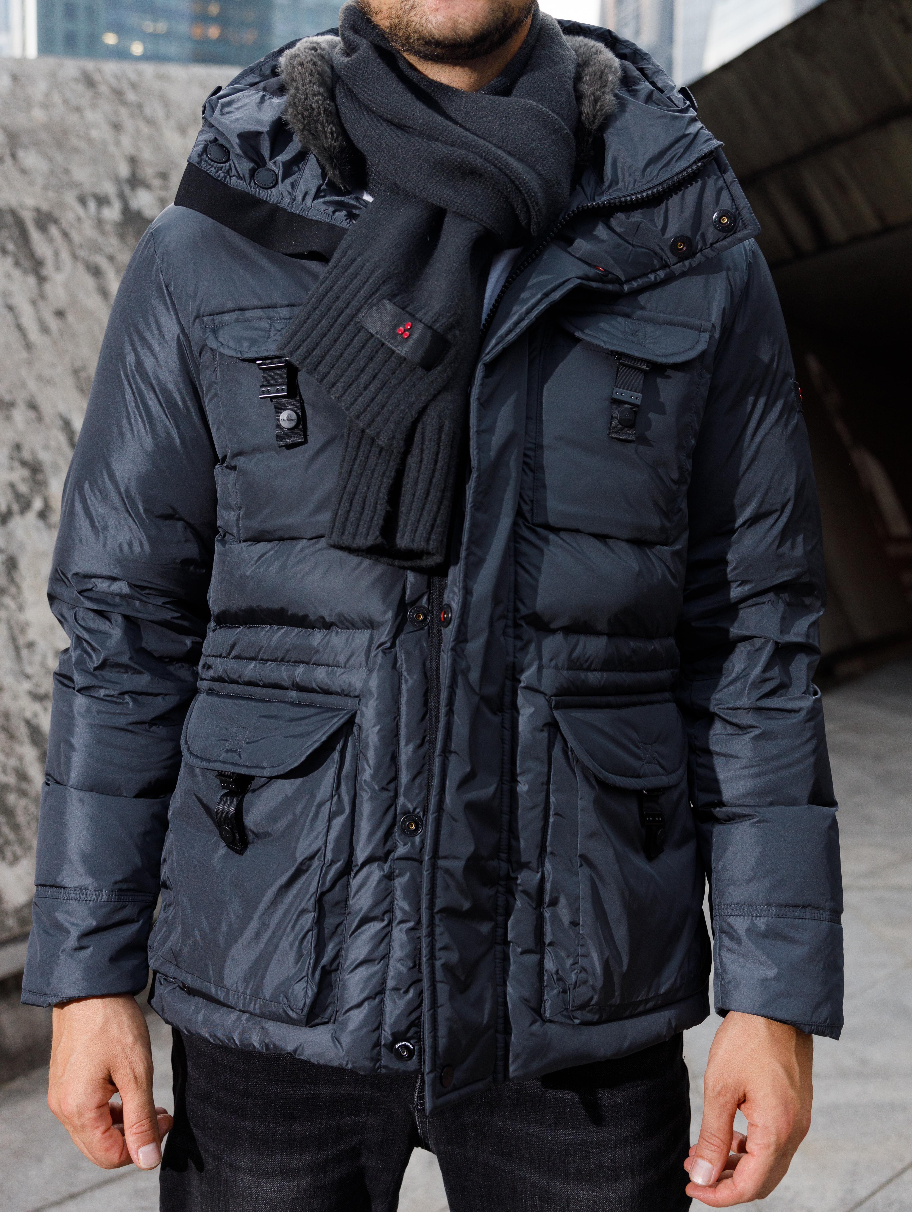 Peuterey Aiptek Fur Parka Navy