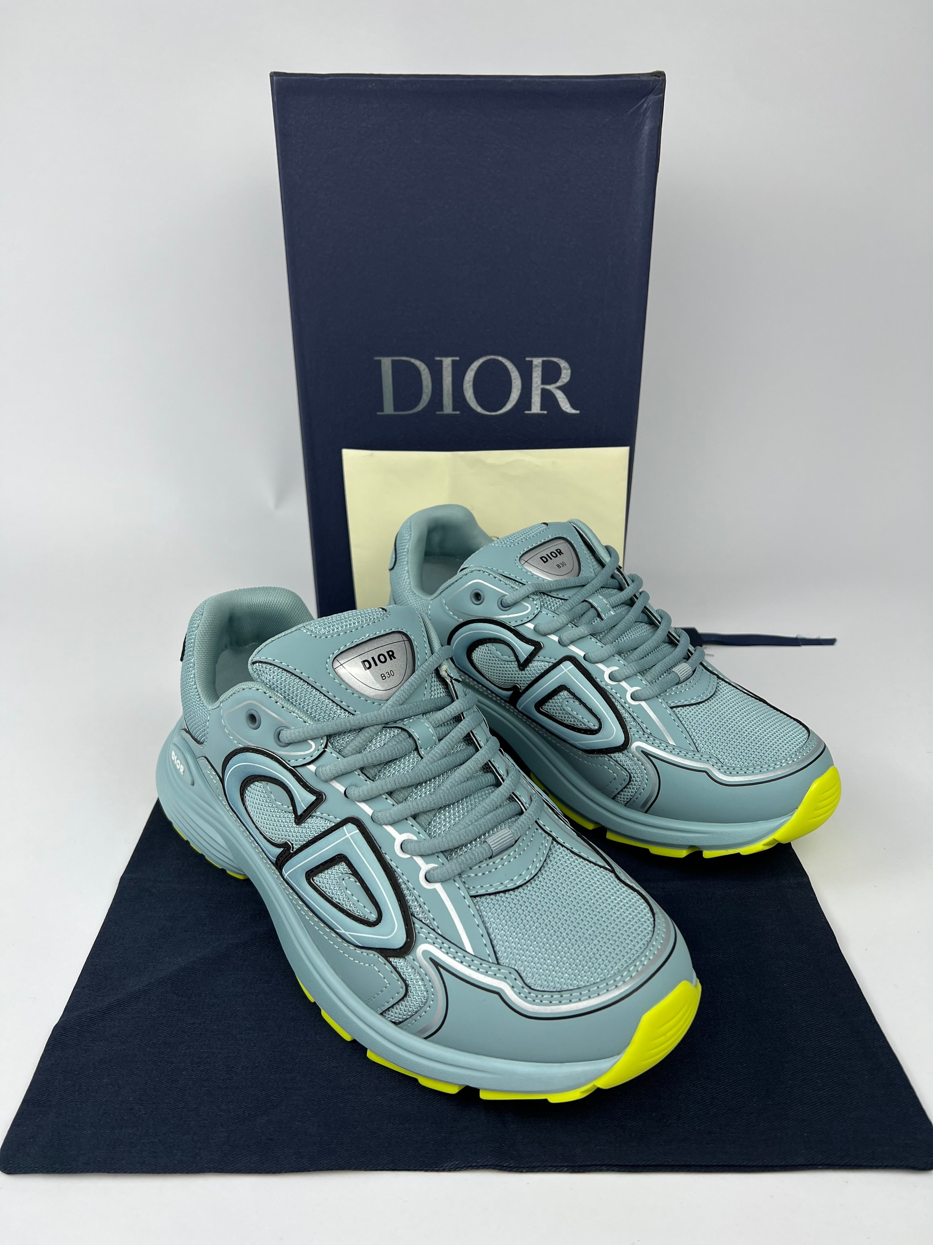 Dior B30 Sneaker Mesh blauw