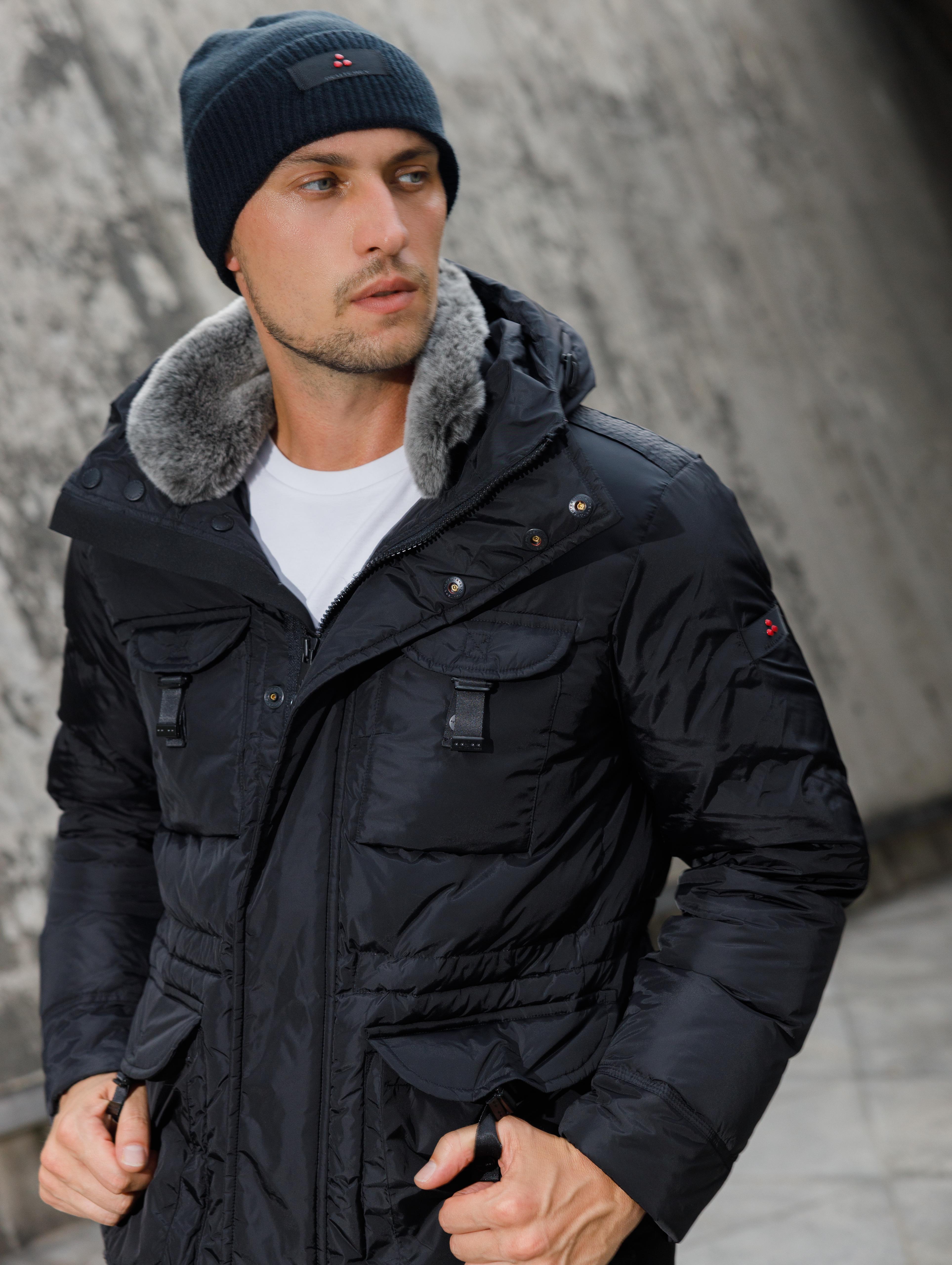 Peuterey Aiptek Fur Parka Black