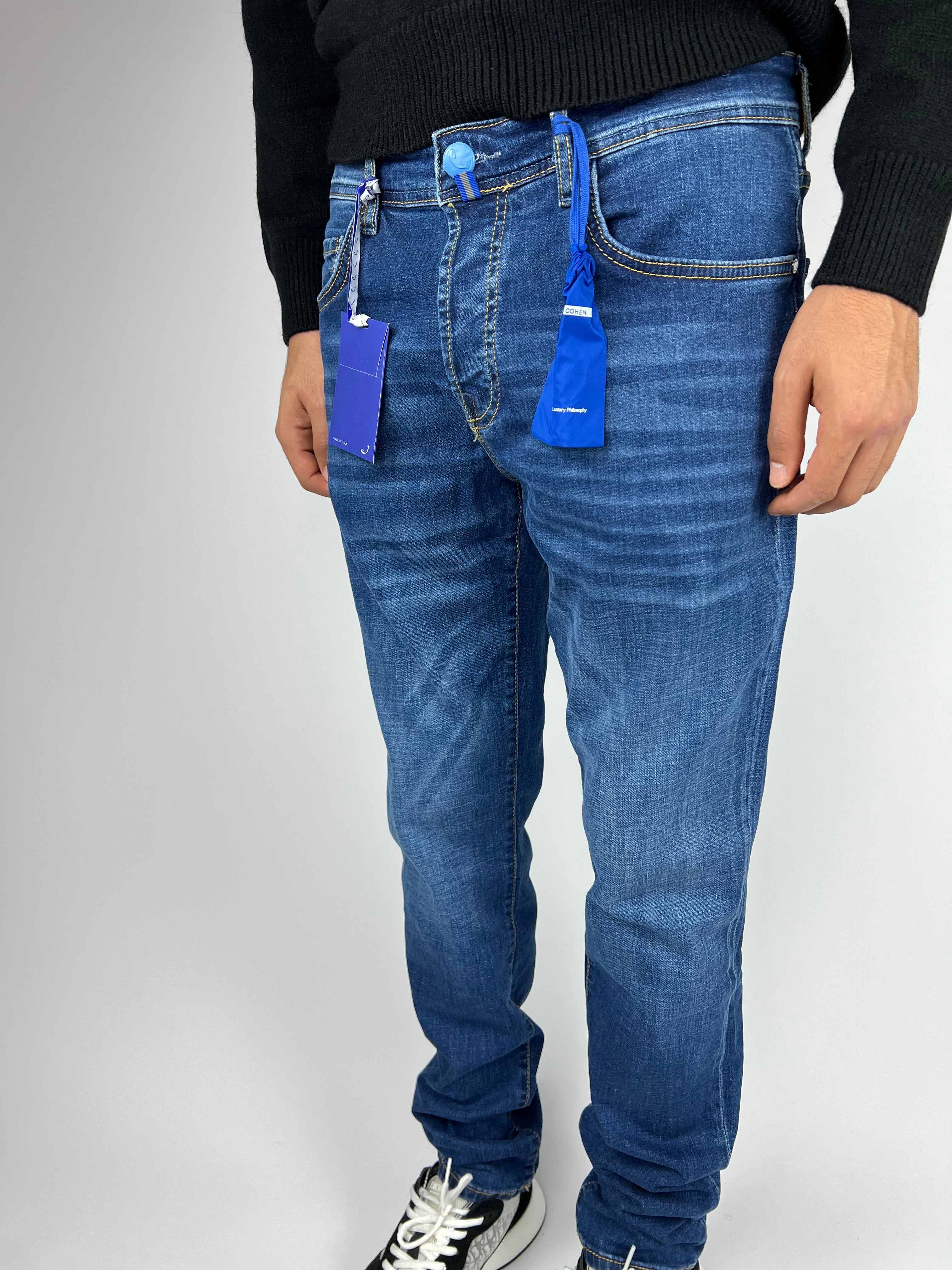 Jacob cohën Jeans donkerblauw