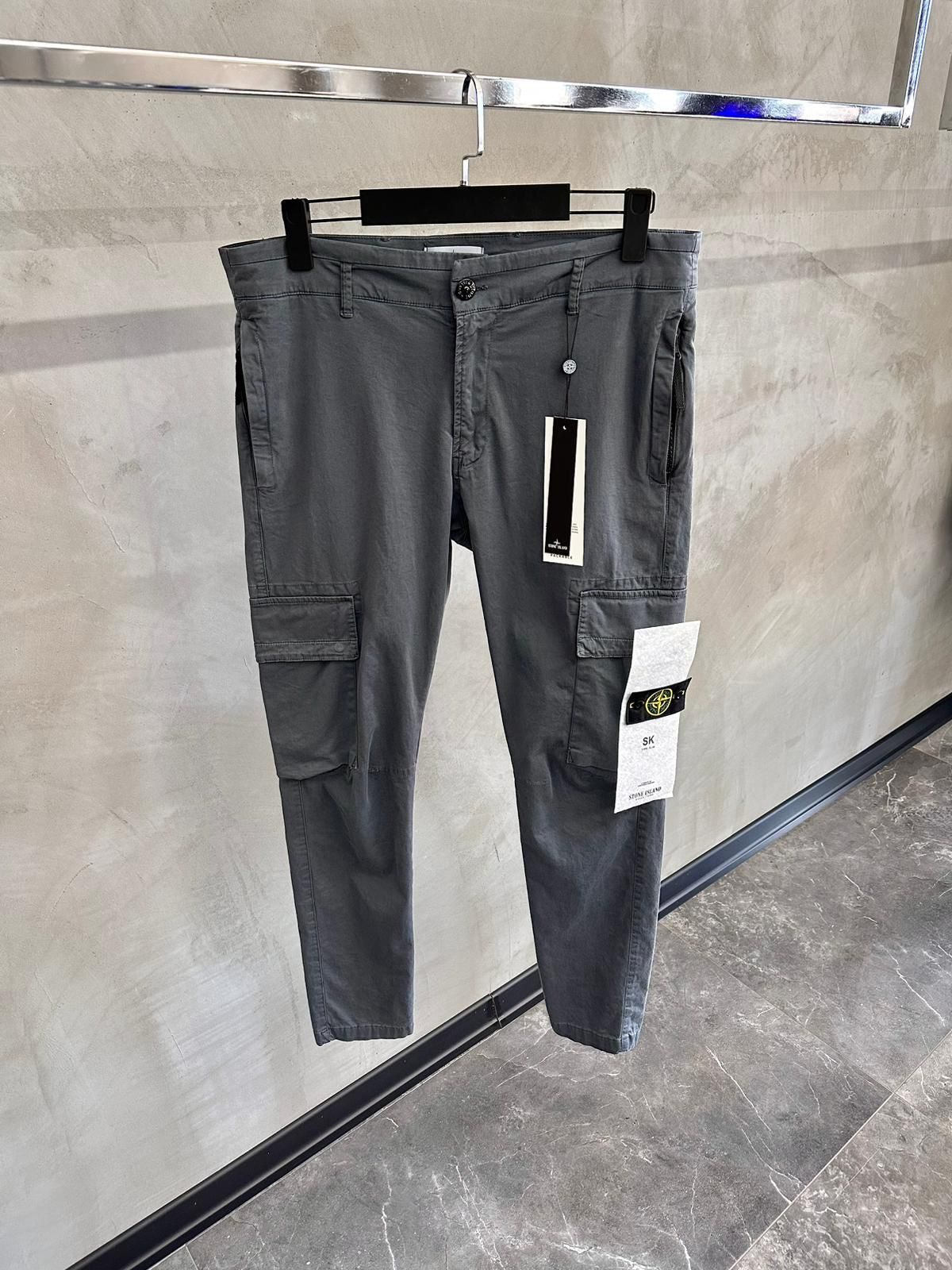 Stone Island Cargobroek Grijs