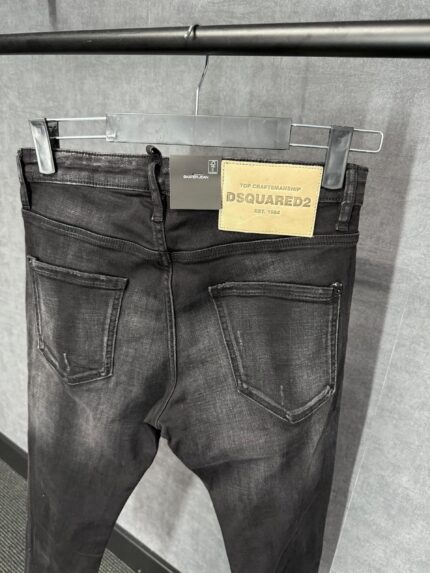 Dsquared2 Black Jeans Beige Label