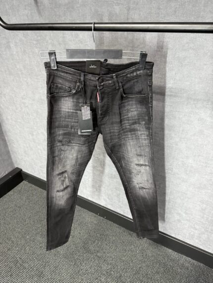 Dsquared2 Black Jeans Beige Label