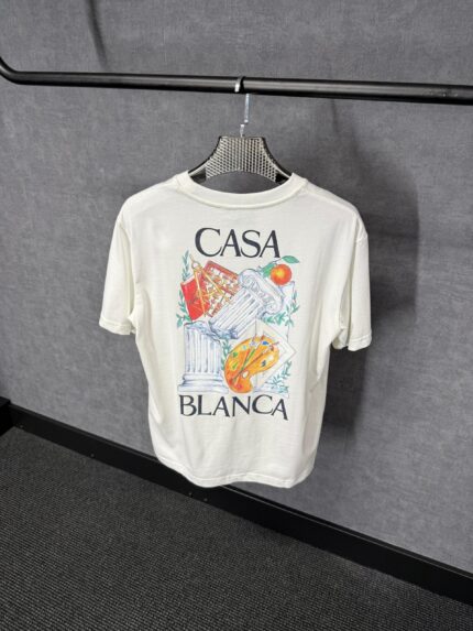 Casablanca Wit T-Shirt Broken