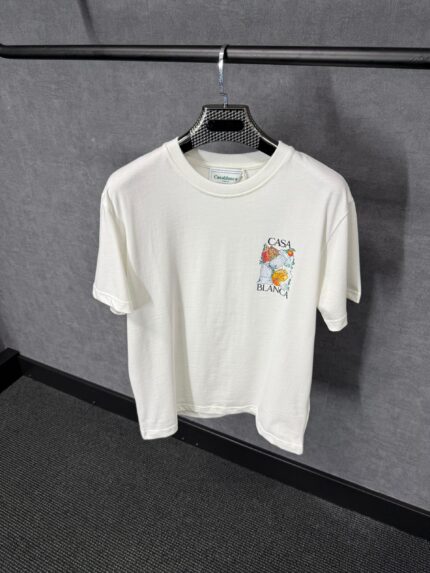 Casablanca Wit T-Shirt Broken