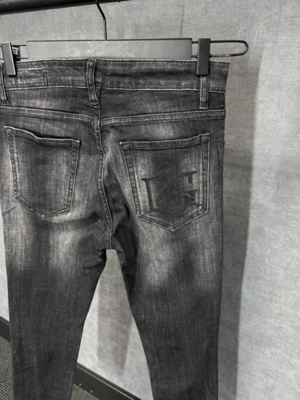 Docle & Gabbana Black Jeans Big Logo