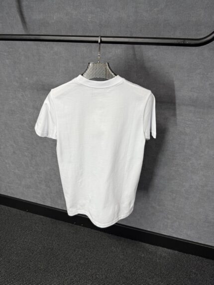 Casablanca Wit T-Shirt Simpele Logo