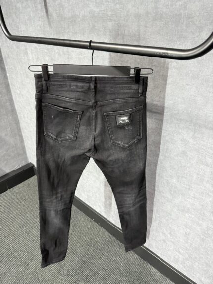 Docle & Gabbana Black Jeans Black Plakaat