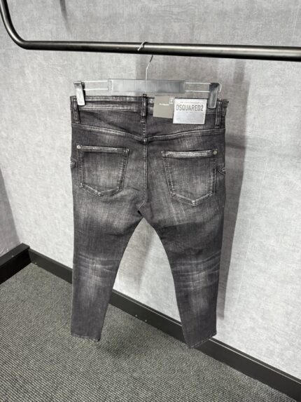 Dsquared2 Black Star Jeans Glimmende Label