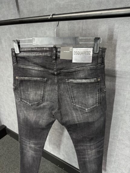 Dsquared2 Black Star Jeans Glimmende Label