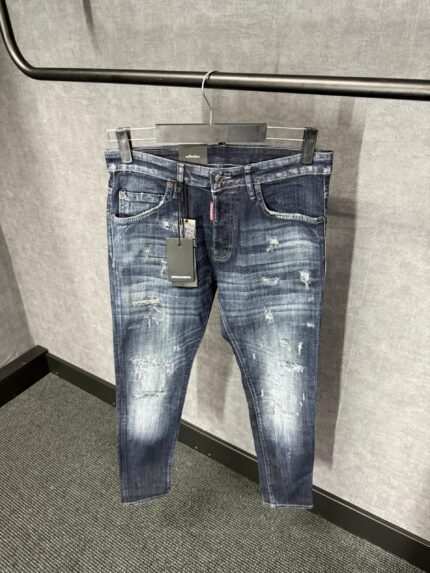 Dsquared2 Blue Jeans Dark Blue Label