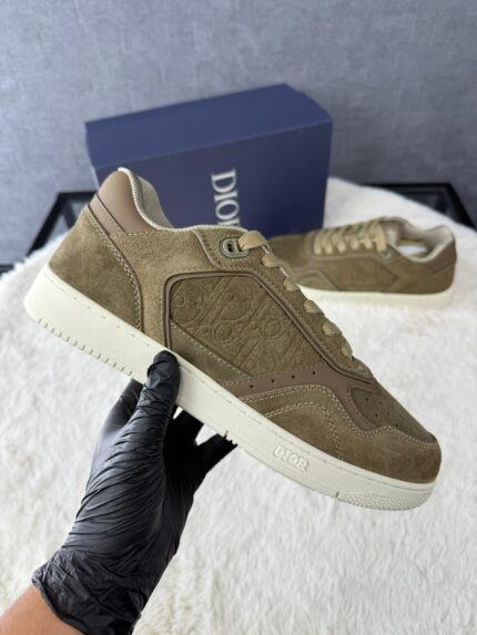 Christian Dior B27 Khaki Suede