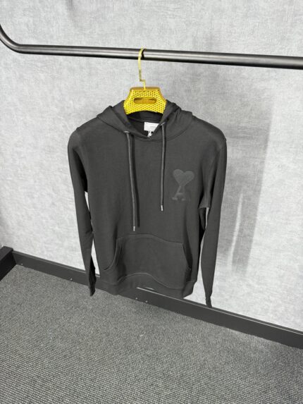 Ami Black on Black Hoody