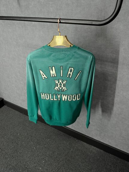 Amiri Green Colorway Sweater