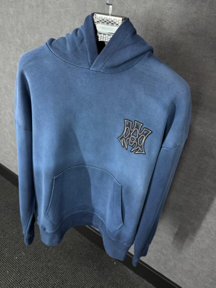 Amiri Blue Hoody High Quality