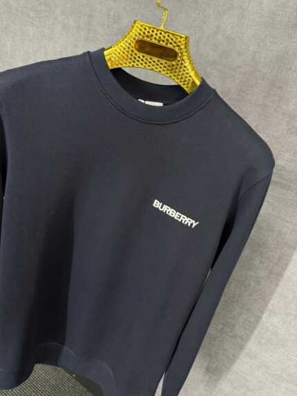 Burberry Blue Sweater Basic Text
