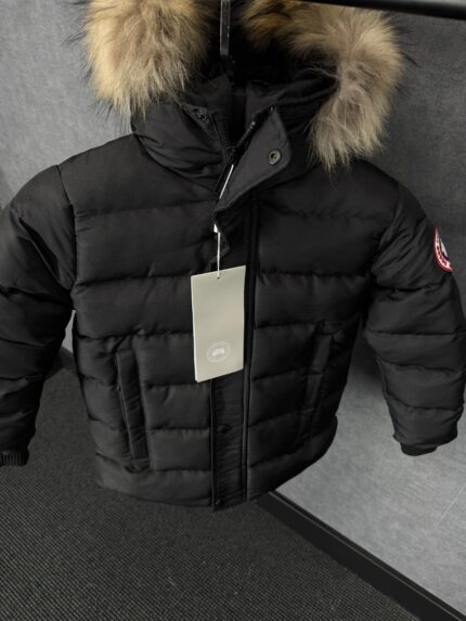 Canada Kinderen Winterjas Zwart