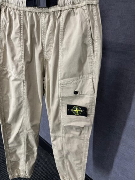 Stone Island Cargo Broek Beige