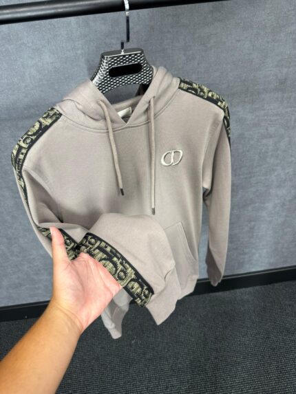 Christian Dior Brown Hoody CD Oblique