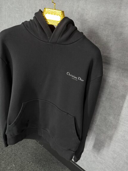 Christian Dior Black Hoody High Quality