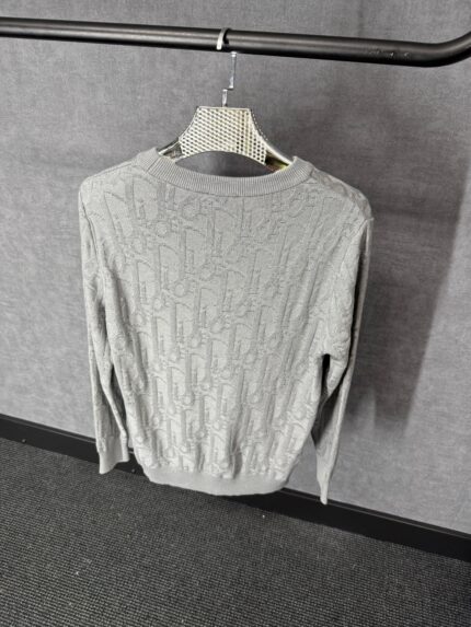 Christian Dior Oblique Beige Sweater High Quality