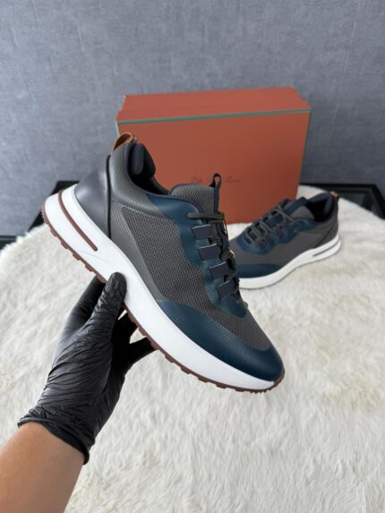 Loro Piana Walk-In Sneakers Blue Grey #xadv