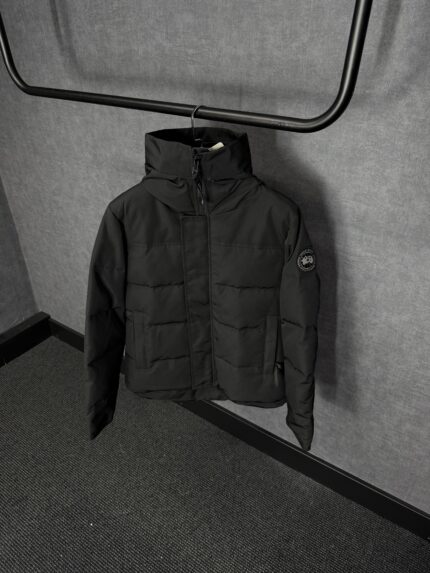 Canada Goose Mac Millan Black, Black Label High Quality