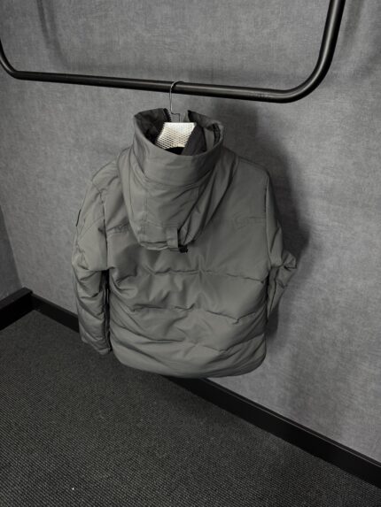 Canada Goose Mac Millan Grey, Black Label High Quality