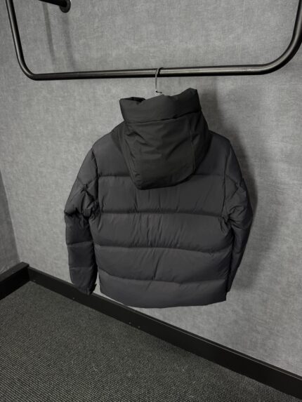 Moncler Madeira Hooded Short Down Jacket Black + NFC High Quality