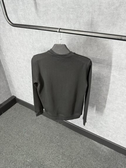 Moncler Black Sweater Big Logo