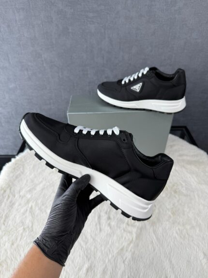 Prada Black/White Sneakers