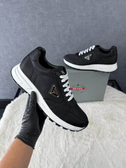 Prada Black/White Sneakers