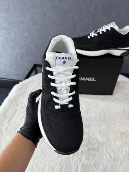 Prada Black/White Sneakers