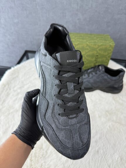 Gucci Rhyton Sneakers Black