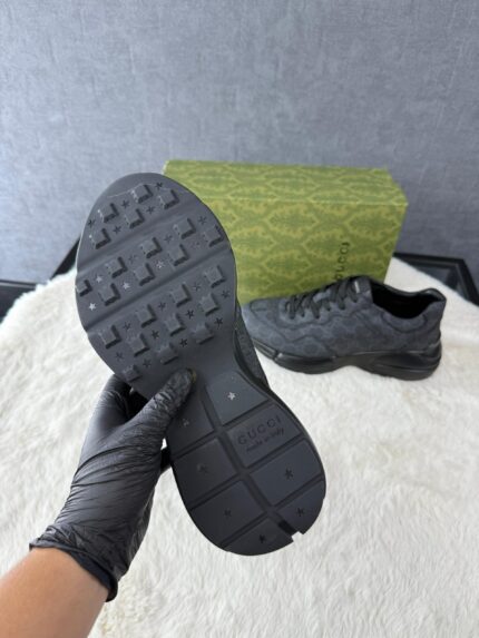 Gucci Rhyton Sneakers Black