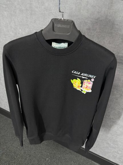 Casablanca Sweater Black Airlines