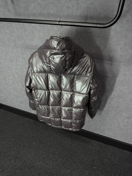 Prada Grey Winterjas Logo