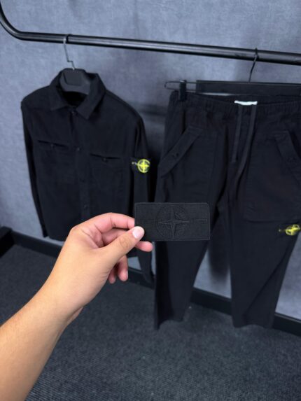 Stone Island Cargo Pak Black High Quality